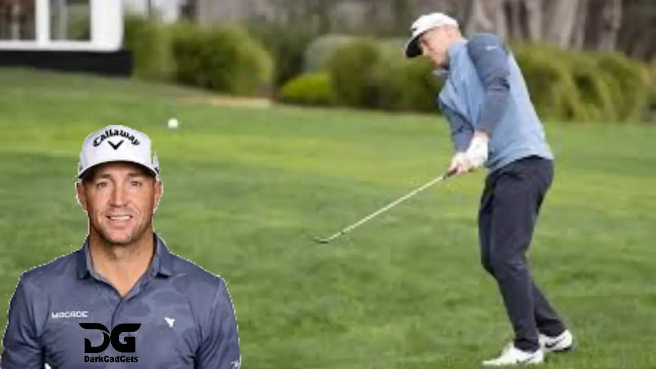 Alexander Norén with a delicious chip at Pebble Beach