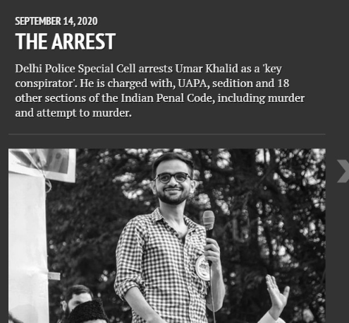 A Timeline of Umar Khalid's Bail Hearings