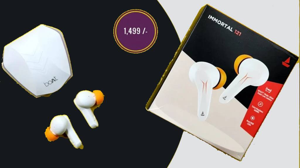 BoAt Immortal 121 Gaming TWS earbuds