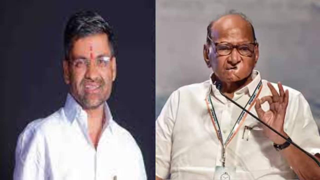 BIG BLOW TO NCP AJIT PAWAR GROUP, NILESH LANKA JOINED SHARAD PAWAR GROUP