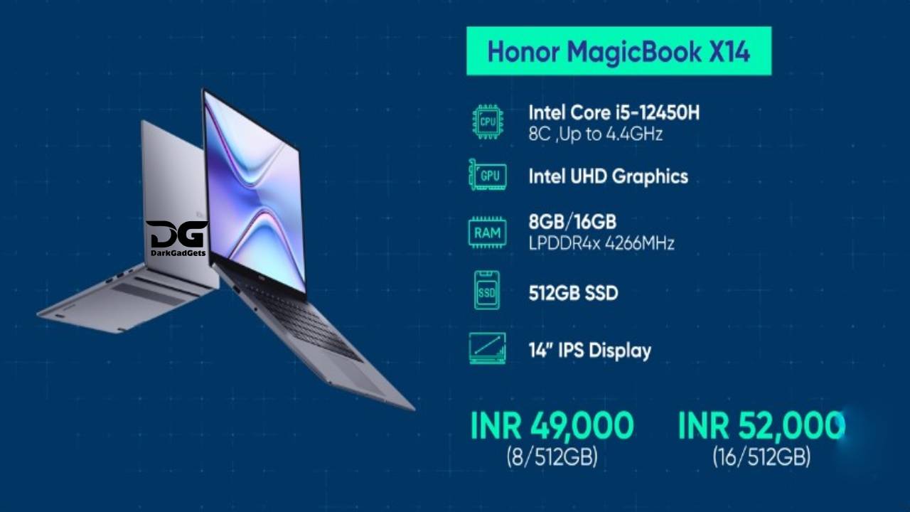 Honor MagicBook X14 Pro Price in India