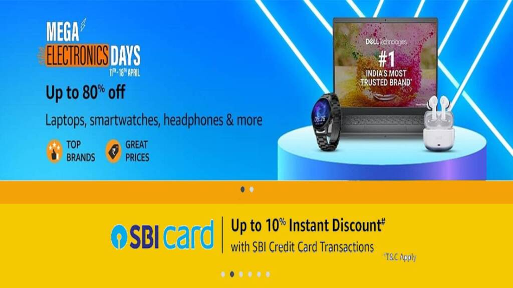 Amazon Mega Electronics Days Sale, Sale offers, Discounts, Amazon, Amazon sale