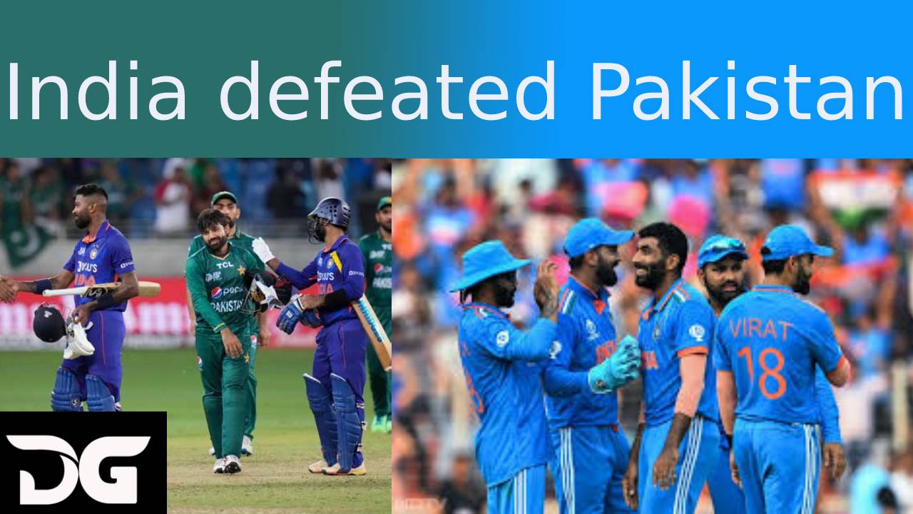 IND vs PAK: India defeated Pakistan for the 8th time in the World Cup