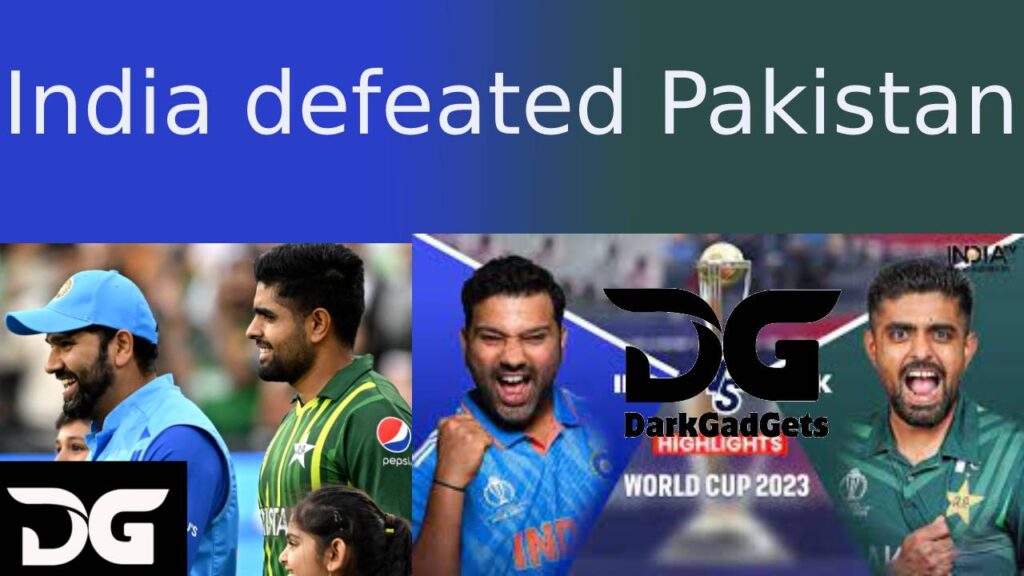 IND vs PAK: India defeated Pakistan for the 8th time in the World Cup