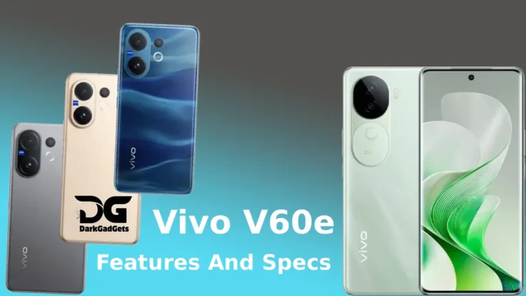 Vivo V60e smartphone with 200MP AI camera, DSLR rival, 6500 mAh battery and 90W fast charging Vivo V60e Features And Specification