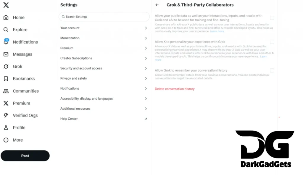 How to Stop Grok AI from Learning from Your Posts